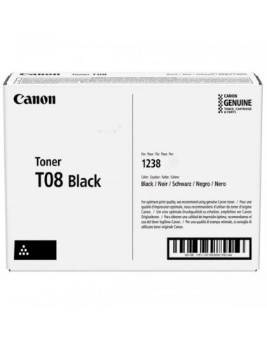 Canon T08 - Toner authentique 3010C006  T08 - Black pas cheres