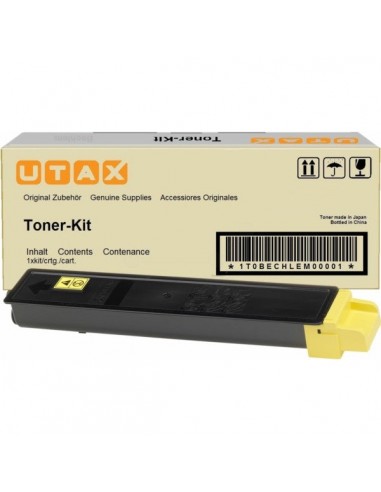 Triumph Adler 8510 - Toner authentique 662511016  CK8510Y - Yellow plus qu'un jeu 