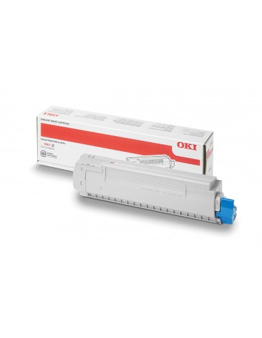 OKI 46490623 - Toner authentique 46490623 - Cyan de l' environnement