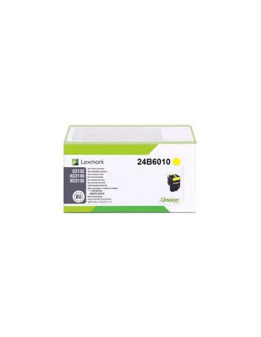 Toner authentique Lexmark 24B6010 - Jaune À commander