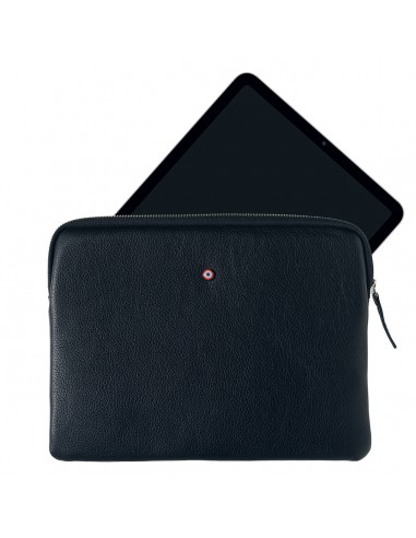 Pochette d'Ipad GUILLAUME en cuir grainé Larmorie® fabrication France 🇫🇷 Livraison rapide