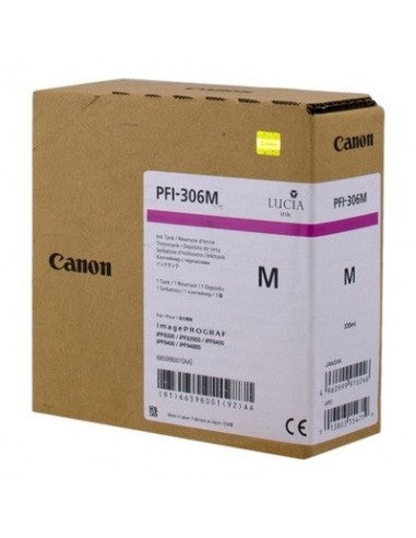 Canon UPFI306M Cartouche originale 6659B001  PFI306M - Magenta Dans la société mordern