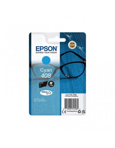 Epson E408C Cartouche originale C13T09J24010 - Cyan Faites des économies