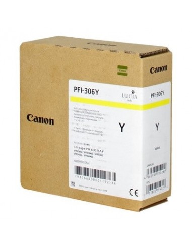 Canon UPFI306Y Cartouche originale 6660B001  PFI306Y - Jaune sélection de produits