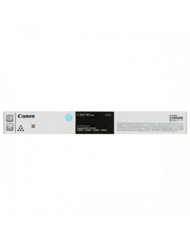 Canon EXV58 - Toner authentique 3764C002 - Cyan Voir les baskets