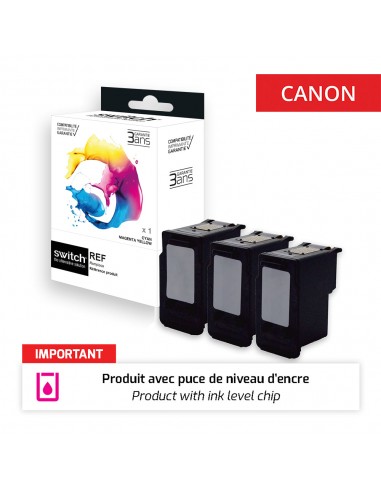 Canon 540XL/541XL - SWITCH Pack x 4 jet d'encre 'Ink Level' compatible   5222B005  5226B005 hantent personnes